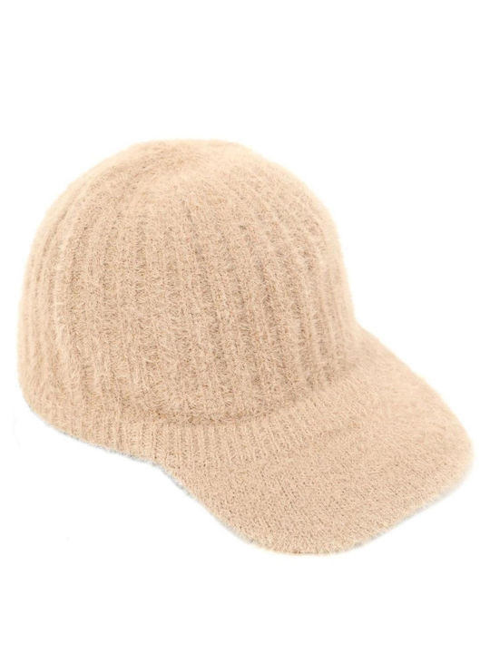 Doca Fabric Women's Hat Beige