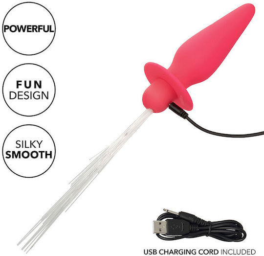 Calexotics Anal Plug mit Vibration Rosa