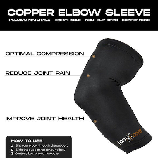 Ionocore Kupfer Ellenbogen-Stabilisierungsbandage Rechts Links