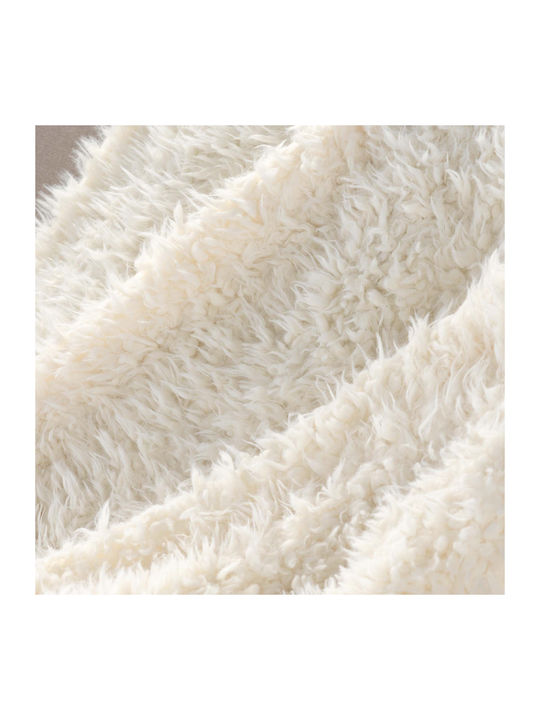 L-c Mouton Furry Blanket Sofa 125x150cm Mouton