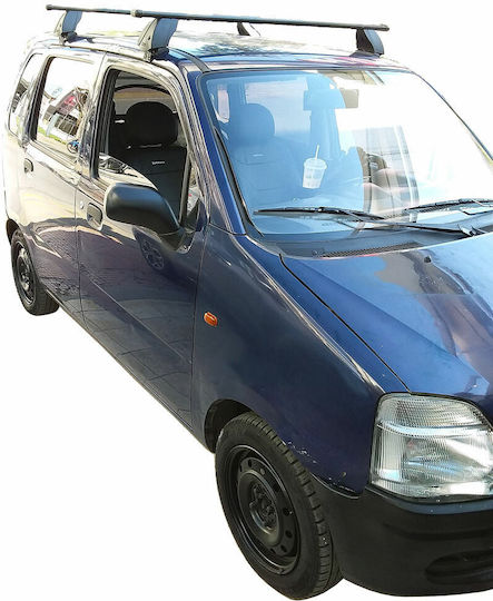K39 Μπάρες Οροφής Μεταλλικές για Opel Agila 2000-2007 (Σετ με πόδια)