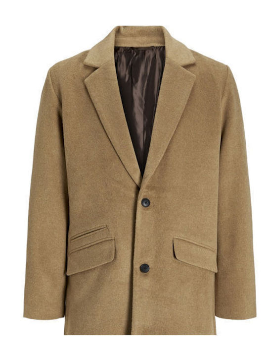 Herren Mantel Haki