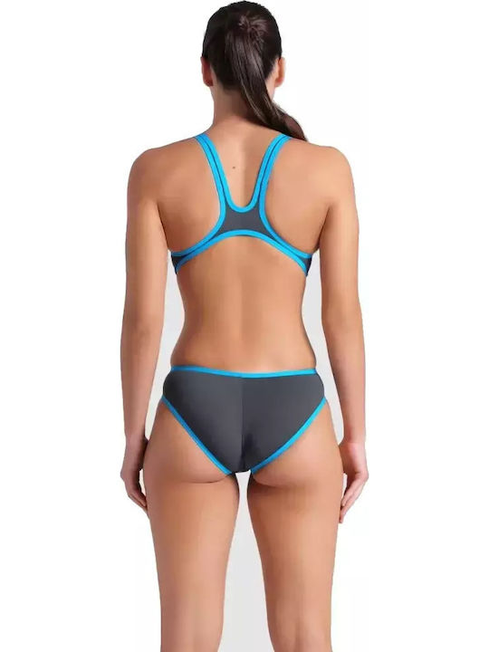 One Biglogo Activewear Swimsuit Grey