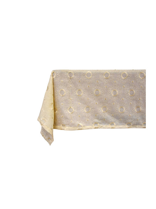 Decotelia Tischtuch Beige 150x160cm