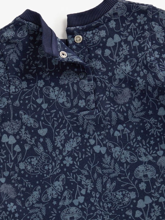 Children's Dress Long Sleeve Tulle Dark Blue