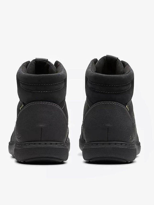 Mapstone Hi Gtx Δερμάτινα Μαύρα Ανδρικά Μποτάκια
