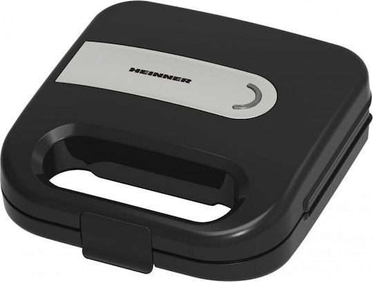 Heinner Sandwich Maker for for 2 Sandwiches Sandwiches 750W Gray