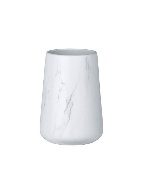 Wenko Cup Holder Ceramic White