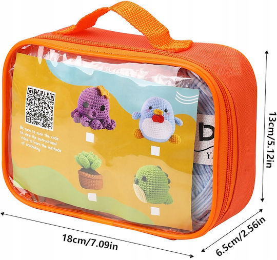 Häkelset Komplett DIY Mach es selbst Geschenk Kinder Plüschspielzeug