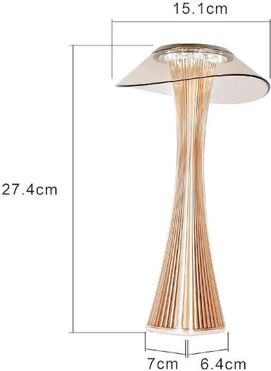 Lampă de masă LED 3W tactilă reîncărcabilă