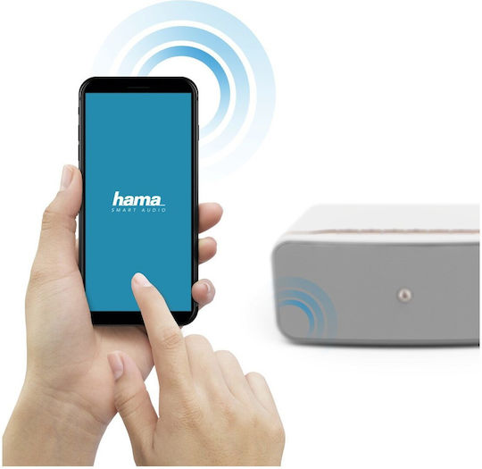 HAMA Bluetooth високоговорител 8W с живот на батерията до 8 часа Бял