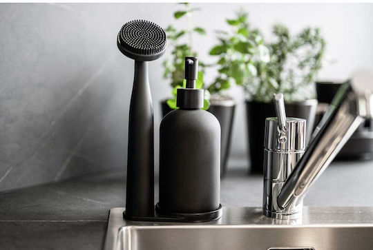 Wenko Dispenser Bucătărie Plastic Negru 400ml