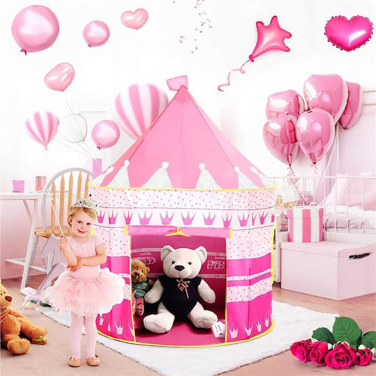 Kids Play Tent Foldable 100x140cm Pink