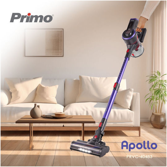 Primo PRVC-40483 Wiederaufladbar 2-in-1 Staubsauger Stick & Handgerät 25.9V Lila