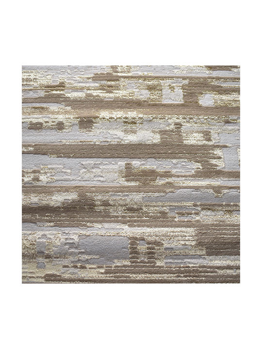 Saray Home Almira Modern Bedroom Rugs Set Beige Gold E7028-BGL-SET 3pcs