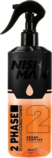 NISHMAN Balm Περιποίησης για Γένια 2 Phase 400ml