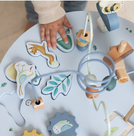 Little Dutch Activity Table Forest Friends made of Wood for 12++ Months
