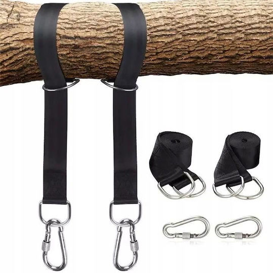 Hammock Swing Mounting Set 5 Pieces Load Capacity 1000 Kg