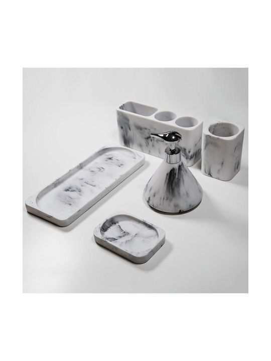Wenko Desio Dispenser Ceramică Alb 300ml