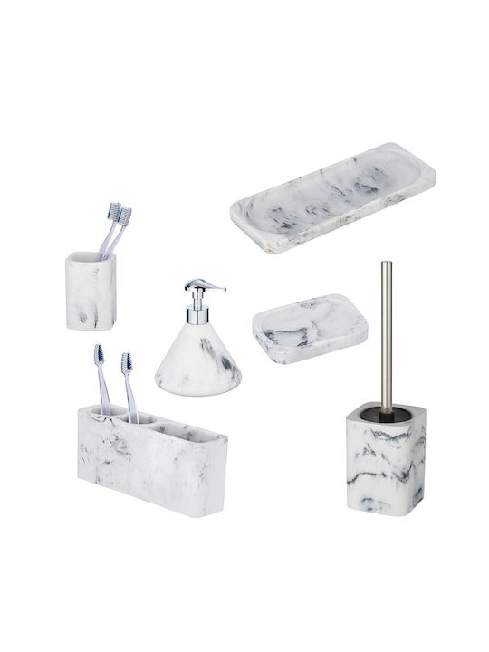 Wenko Desio Dispenser Ceramică Alb 300ml