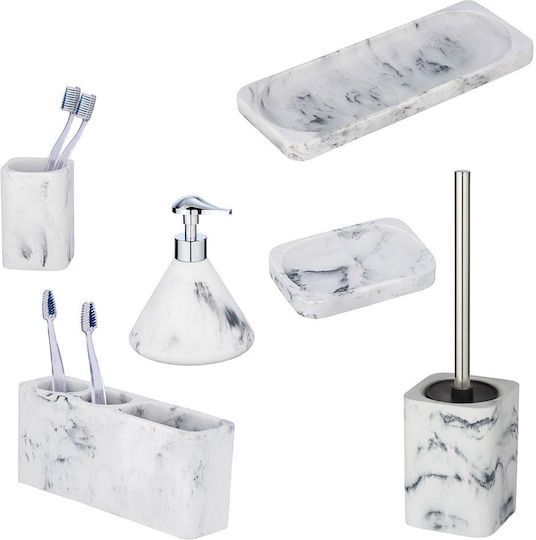 Wenko Desio Dispenser Κεραμικό Λευκό 300ml