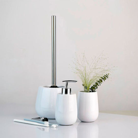 Wenko Malta Dispenser Κεραμικό Λευκό 290ml