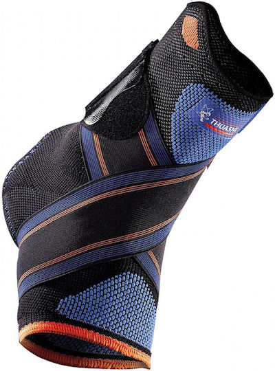 Thuasne Elastic Ankle Brace with Straps in Black color 0280