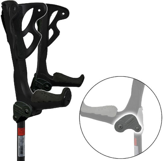 Elbow Crutch Black