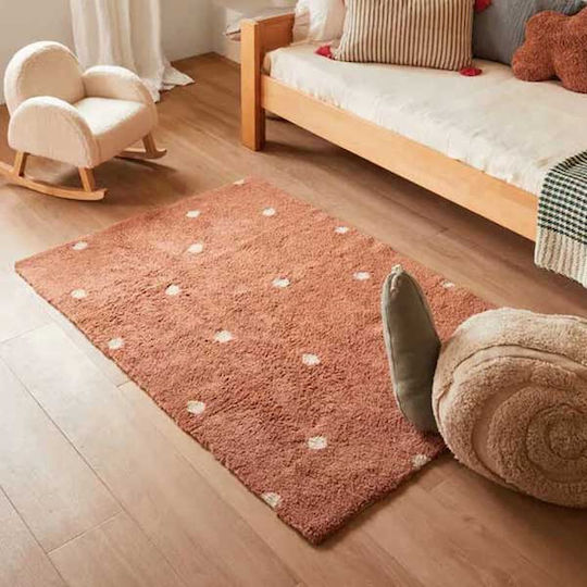 Lorena Canals Handmade Kids Synthetic Rug Mini Dot 100x150cm