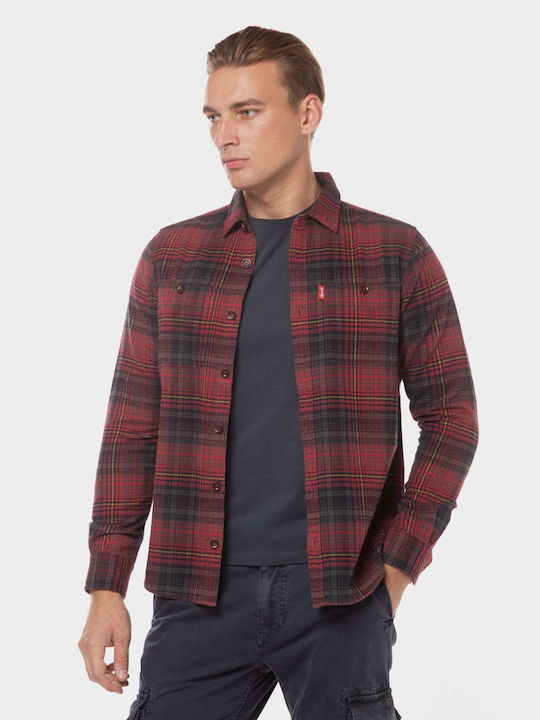 Superdry 'vintage Overshirt Shirt Diamonds (check)