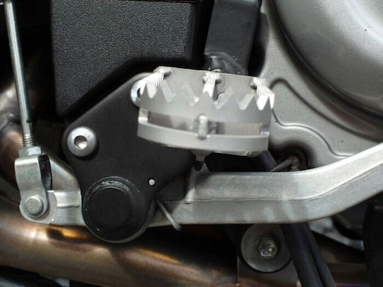 Moto Discovery V-strom Dl650 Foot Peg Μοτοσυκλέτας in Silver Color 0001-38