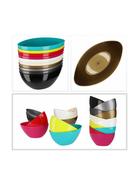 Kadax Flower Pot 30cm Oval Plant Plastic Gold