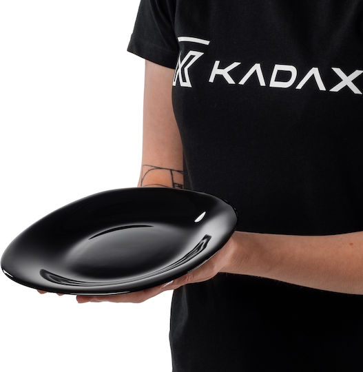 Farfurie de desert Kadax 21,5 cm Farfurie pentru prăjituri Negru