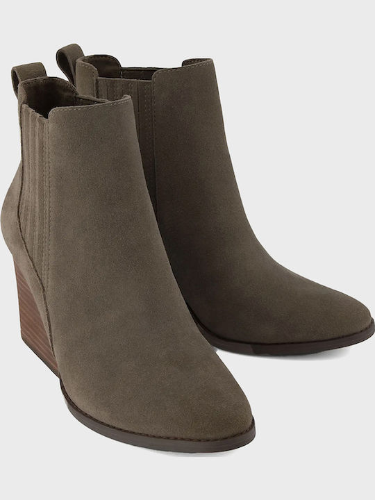 Noa Ankle Boots Γυναικεία Μποτάκια Αστραγάλου Χακί
