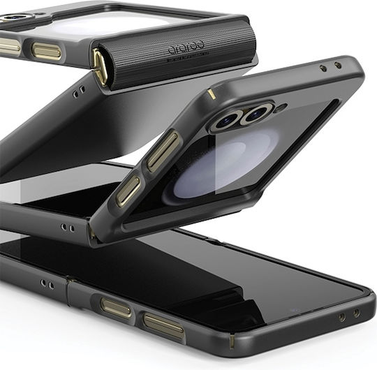 Araree Aero Flex M Umschlag Rückseite Silikon / Kunststoff Schwarz (Galaxy Z Flip6)