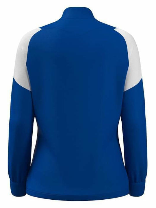 Damen Jacke Royal Blue/White