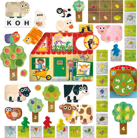 Headu Farm Образователна Игра Образователни за 3-6 Години