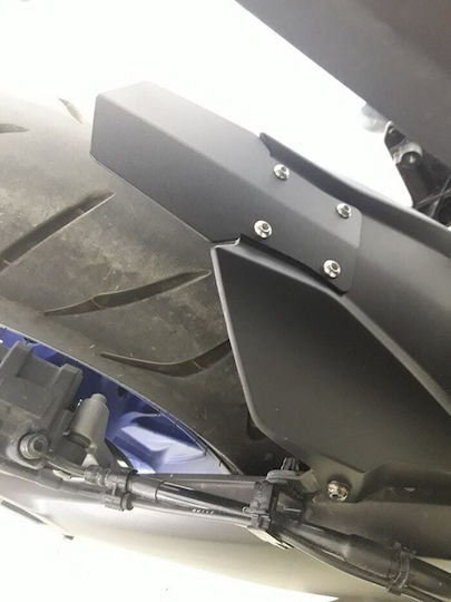 Moto Discovery Задно Крило на Мотоциклет за Yamaha Трейсър 900 Черен 1бр