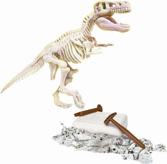 Descoperă Dinozaurul T-rex Fluo - Joacă Științifică