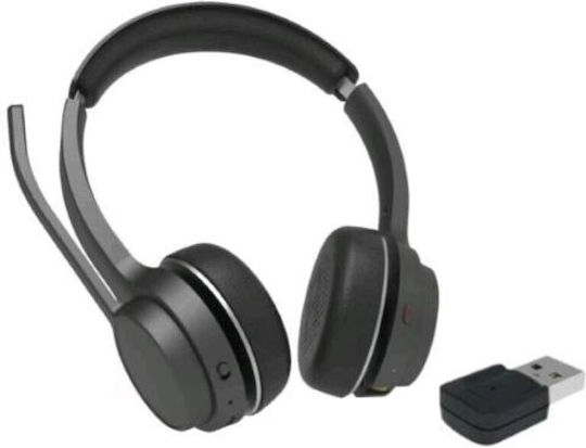 Conceptronic Wireless On Ear Multimedia Headphone with Microphone POLONA04BA