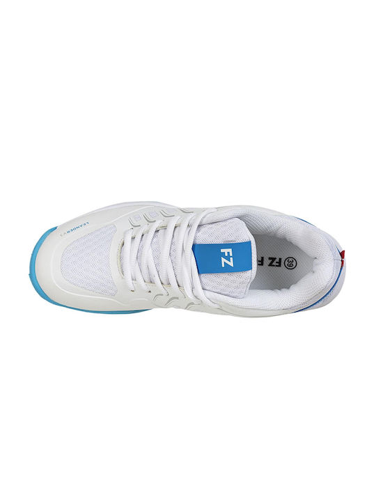 Leander Damen Sportschuhe Badminton Weiß
