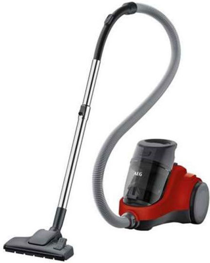 AEG LX5-2-ANIM Прахосмукачка 750W С контейнер 1.8лт Червен