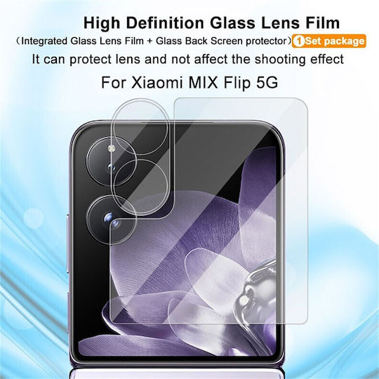 Imak Camera Protection Tempered Glass Transparent for the Xiaomi Mix Flip 5G