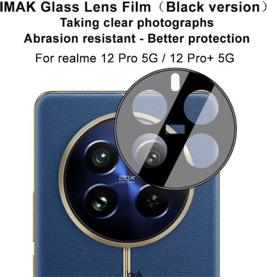 Realme 12 Pro 5g 12 Pro Plus 5g Imak Τζαμάκι Κάμερα Black