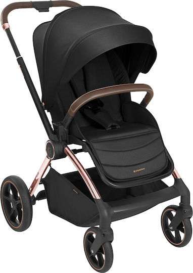 Kikka Boo Kara Adjustable 3 in 1 Baby Stroller Suitable for Newborn Black 10.1kg