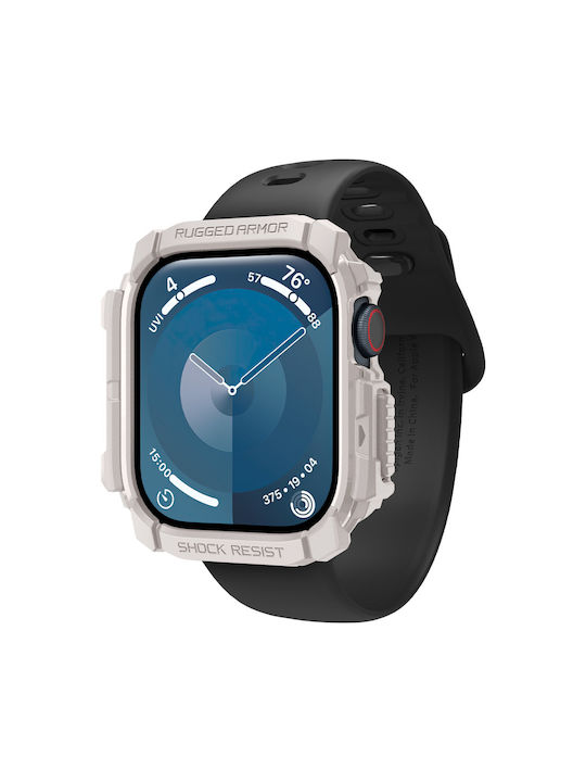 Spigen Rugged Armor Θήκη Σιλικόνης σε χρώμα για Apple Watch 46mm Spigen Rugged Armor Θήκη Σιλικόνης σε χρώμα για Apple Watch 46mm
