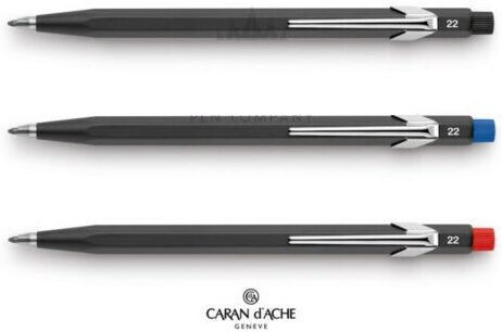 Caran D'ache Creion mecanic 2mm cu Ascutitoare 1buc Roșu