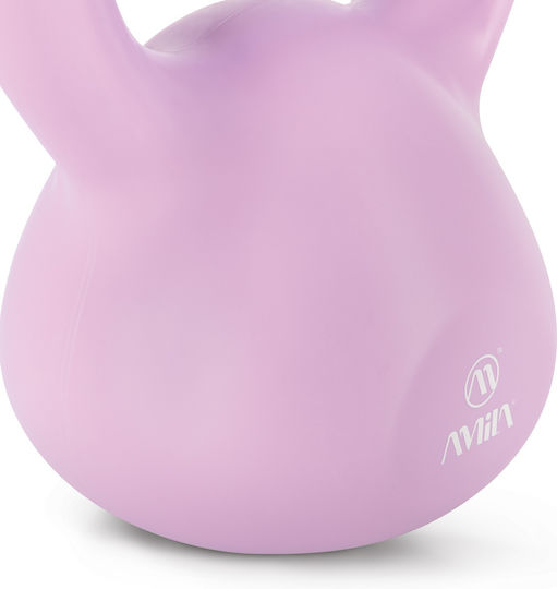 AMILA Kettlebell PVC 4kg Purple