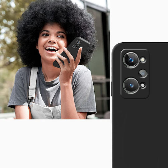 Forcell Lite Back Cover Σιλικόνης Μαύρο (Realme GT Neo 2 / Realme GT Neo 3T 5G)