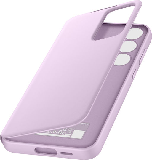 Samsung S View Wallet Cover Synthetic Leather / Plastic Lavender (Galaxy A55)